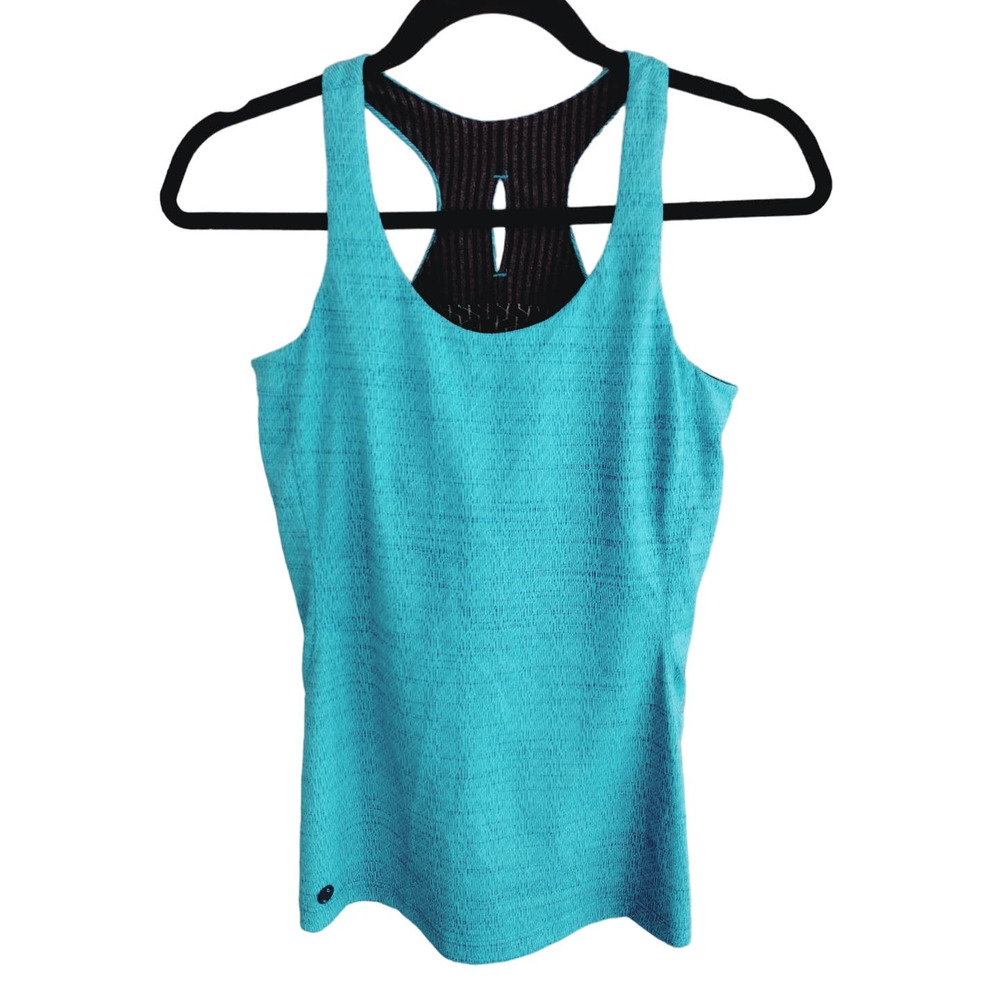 Outdoor Research | Teal Blue Callista Keyhole Racerback Tank Top